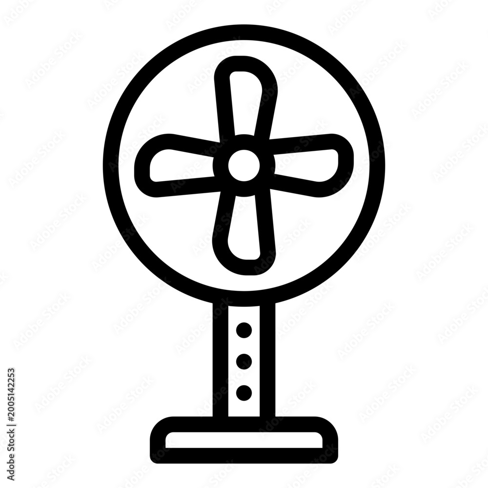 Obraz premium fan icon