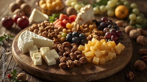 fruit salad with nuts