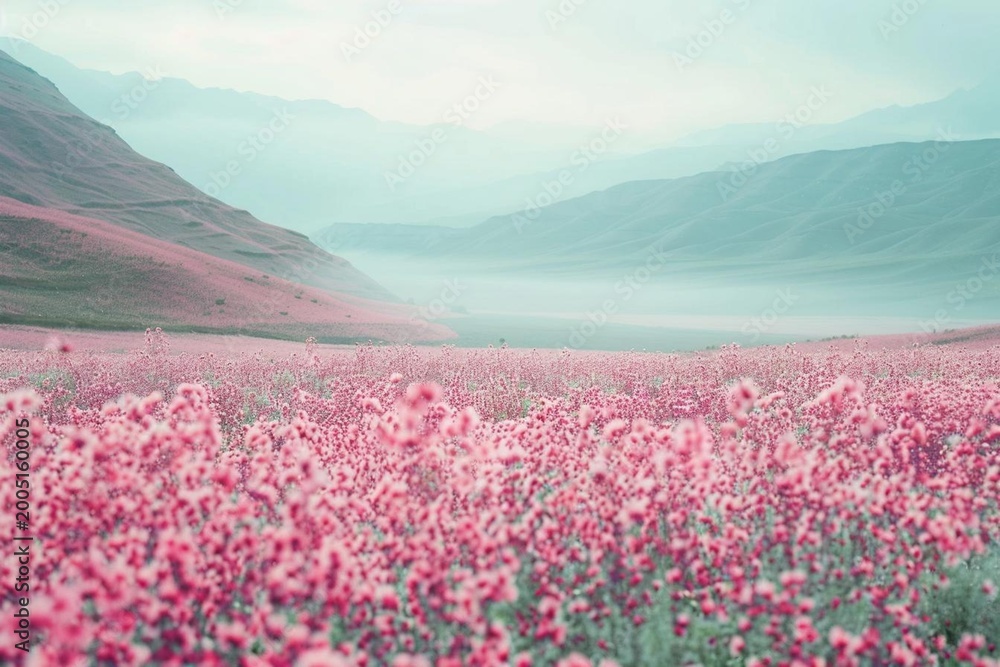 Obraz premium flowers in the mountains