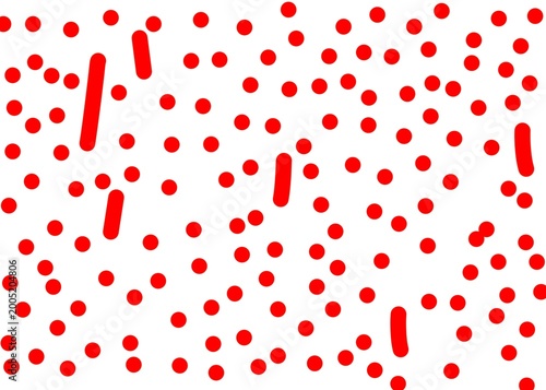 abstract red dots  background with circles
