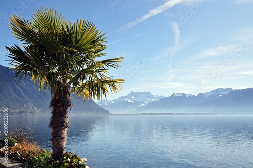 Genfer See bei Montreux