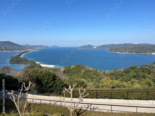 Bild auf Leinwand Amanohashidate (a pine-covered sandbar) in Miyazu, Kyoto, Japan