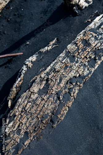 old asphalt road