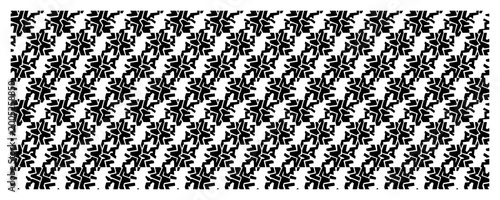Fotografie Geometric abstract pattern with diagonal repeating tessellation elements