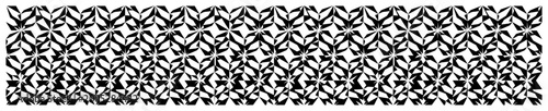 Foto Intricate ornamental tessellation with repeating star and floral geometric shape