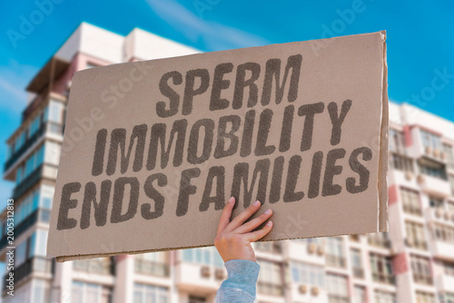 Tableau sur toile "Sperm Immobility Ends Families" research confirms sperm immobility measurably ending adult modern daily family planning