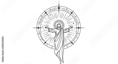 Foto Jesus Christ Crucifix Symbol Icon.