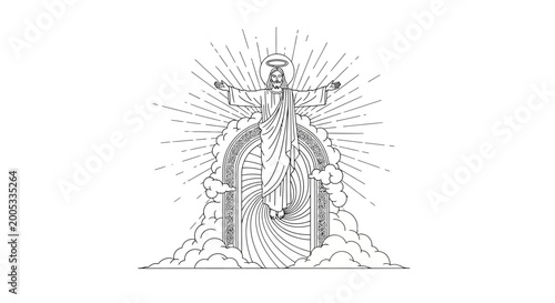Foto Virgin Mary Christian Religious Icon Figure.
