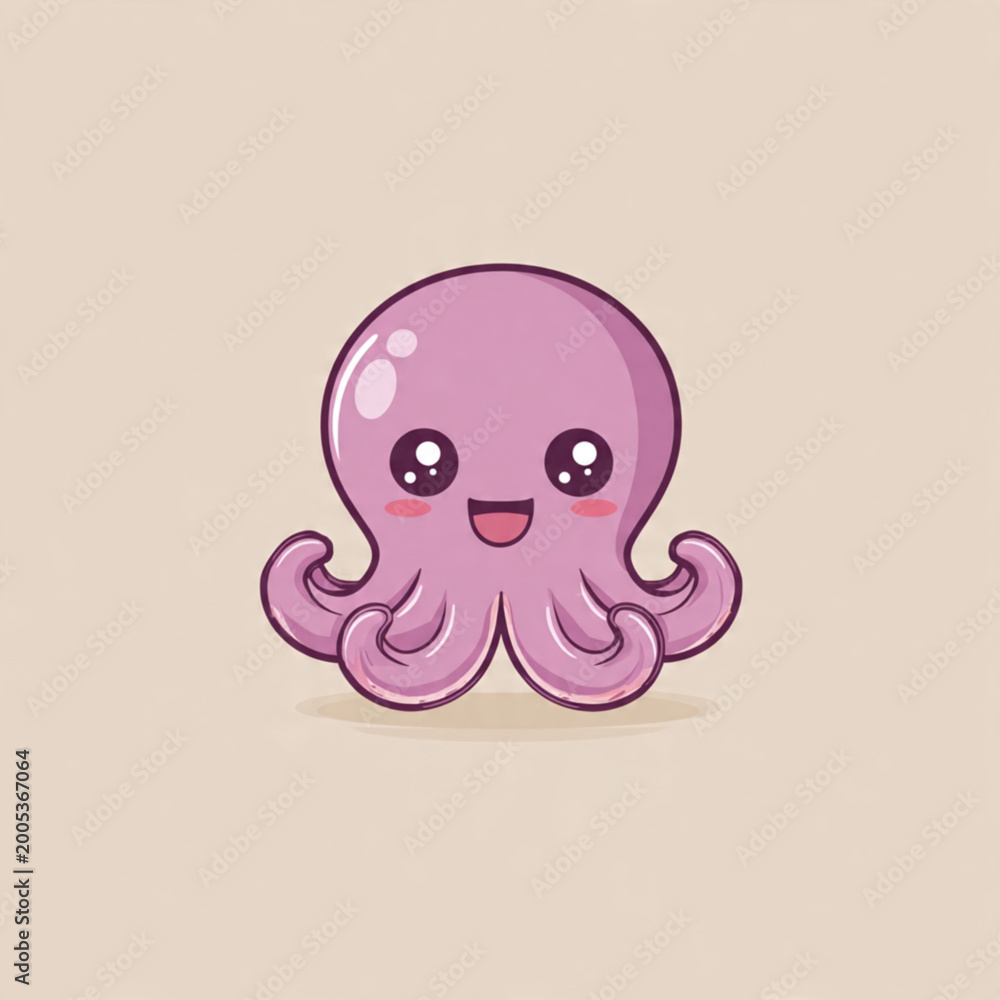 Fototapeta premium Octopus icon