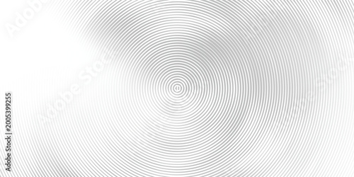 Cuadro en lienzo Industrial Gray Metallic Texture with Concentric Circular Engraving Pattern