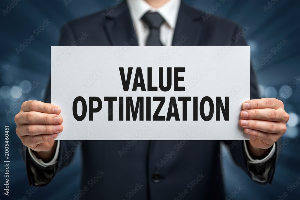 Obraz premium Implementing Value Optimization in Business Strategy