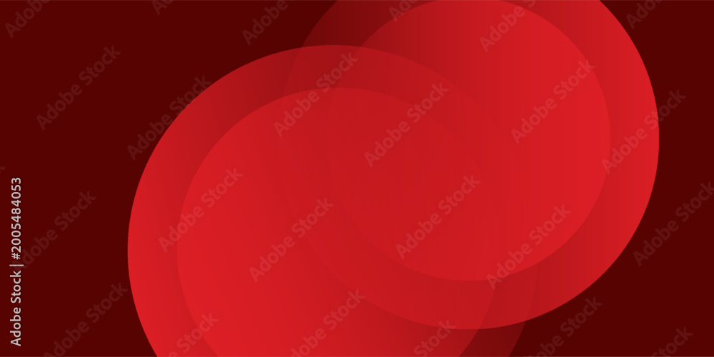 Obraz premium Red abstract background. Dynamic shapes composition. Eps10 vector