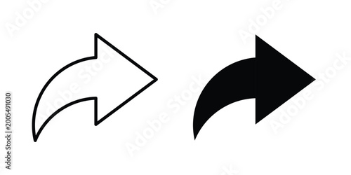 Free Download Share icon vector symbol design set for web - GFXLoad