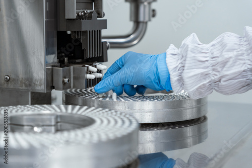 Photos Modern laboratory or production equipment visible