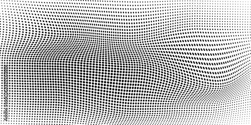 Foto Halftone faded gradient texture