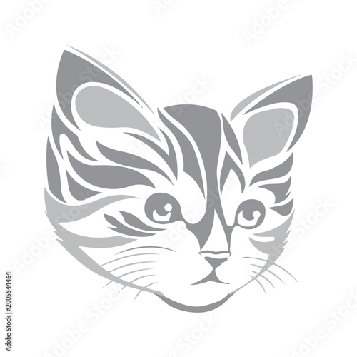 Kitten Face Art