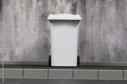 Trash Can Mockup