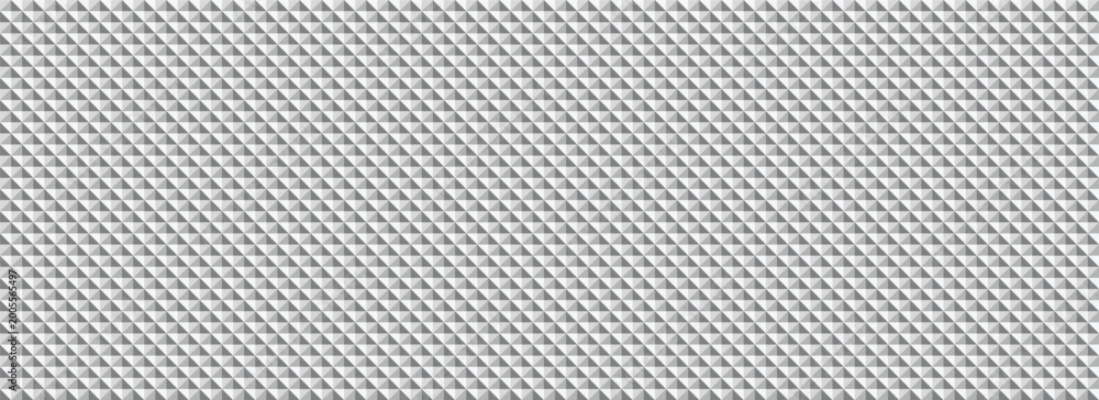 Obraz premium Grey and white quilted fabric texture background pattern