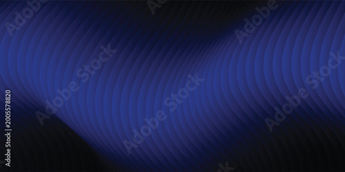 Abstract Deep Sea Water Ripple Background with Dark Blue Wavy Gradient Patterns