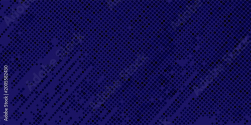 Bild auf Leinwand A dark blue background with small black dots and diagonal lines creates a futuristic ambiance indoors
