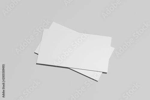Business Card Blank Mockup