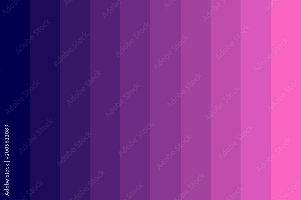 Fototapeta premium Blue to Pink Vector Color Plate