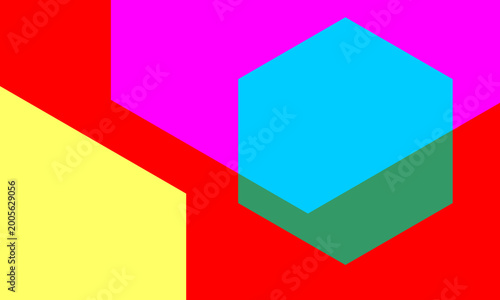 uturistic Graphic Element Art Logo