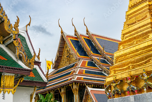 Tableau sur toile Wat Pho (Reclining Buddha)