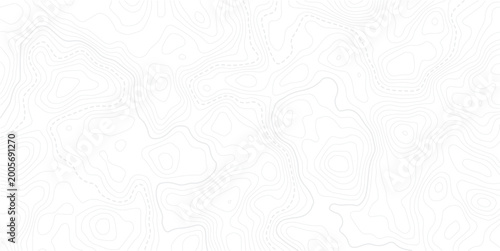 Topographic beautiful white and black contour topo wavy pattern.Organic Earth Tones, and a Strong Connection to Natural Geography.Geographic mountain relief diagram line wave carve pattern.