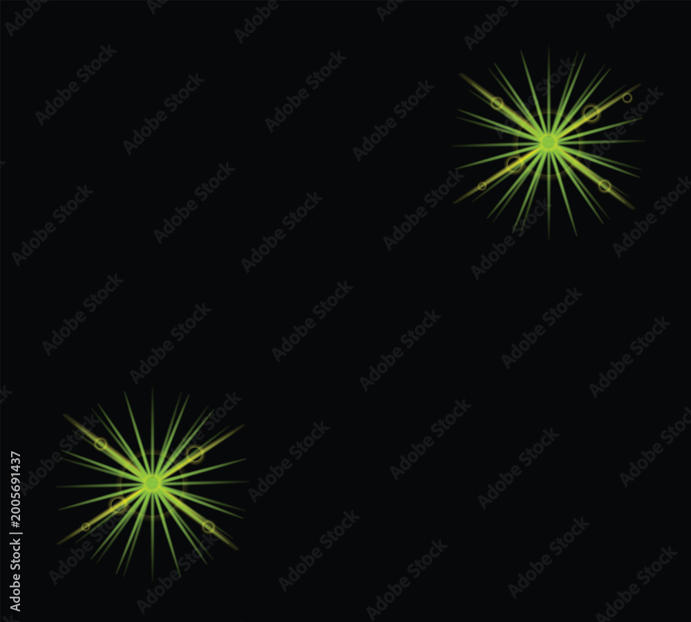 Fototapeta premium Fireworks Effect, Light effect, festival vibe.