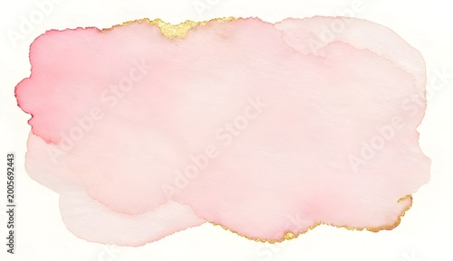 Generative AI- pink watercolor background
