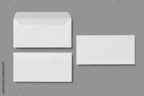 Minimalist Envelope Mockup in Industrial Style