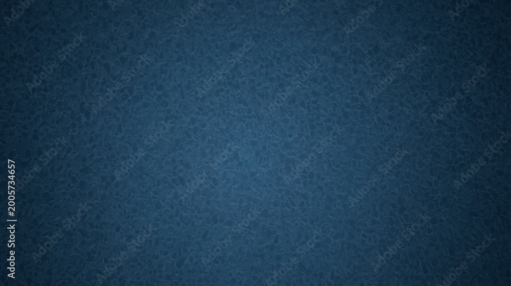 Fototapeta premium Fondo de textura granulada en color azul oscuro con degradado central