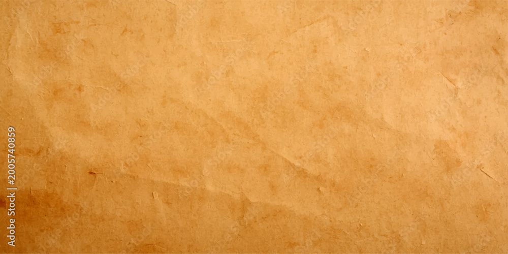 Fototapeta premium A vintage grunge backdrop featuring an old wooden texture with aged brown parchment paper patterns on a rough antique surface for a blank retro design