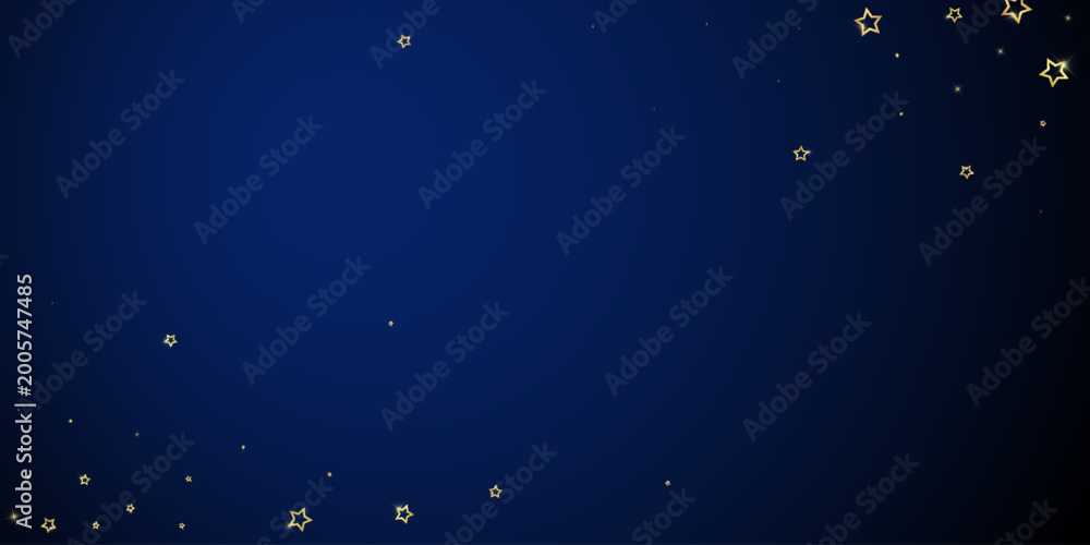 Naklejka premium Christmas stars vector overlay.