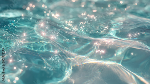 Abstract close up of summer water background