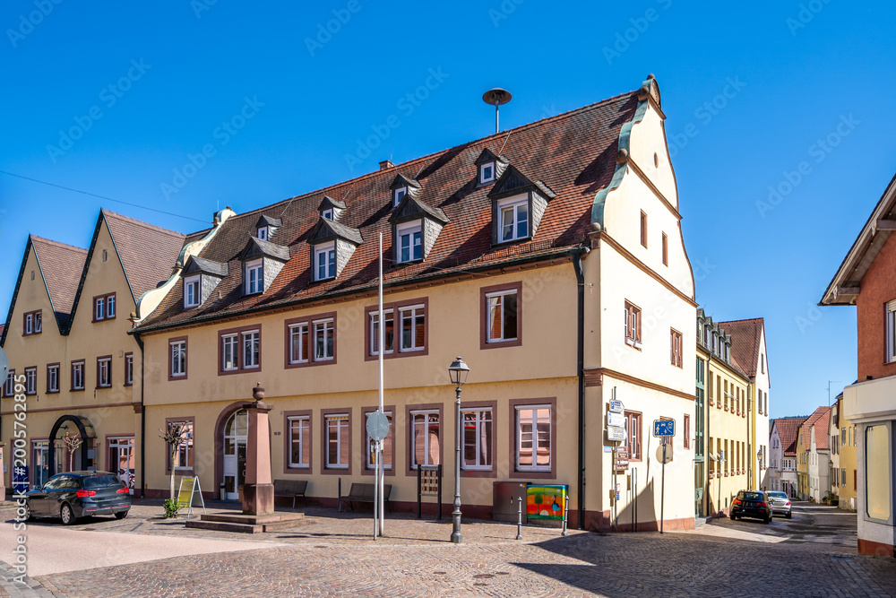 Obraz premium Altstadt, Obernburg am Main, Bayern, Deutschland 
