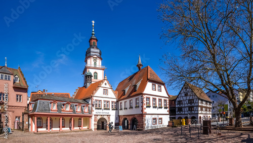 Altstadt, Erbach, Odenwald, Hessen, Deutschland 