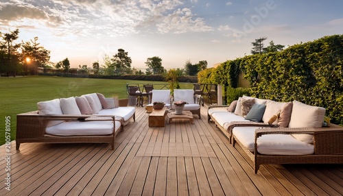 modern outdoor living