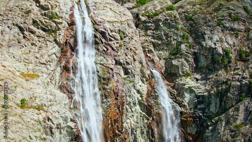 Majestic Waterfalls in Svaneti Mountains, Georgia
