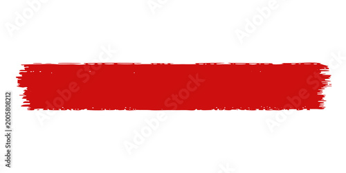 Photos Red line of paint isolated, red smear