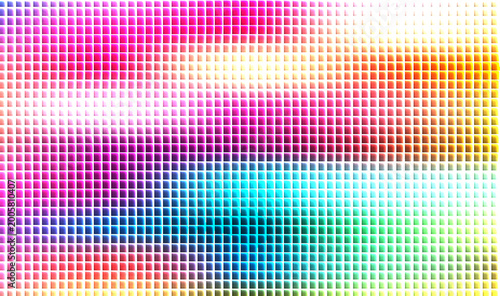 Colorful pixelated gradient background pattern
