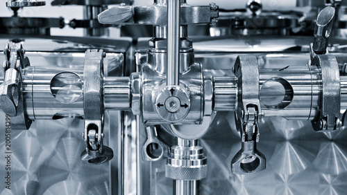Quadro su tela Chemical laboratory equipment, equipment for pharmaceutical production  equipmen