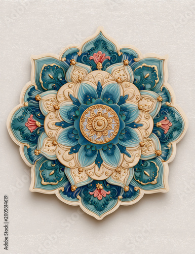 Vintage decorative Pattern and Ornament illustration, isolated