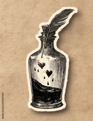Bottle of oil.
