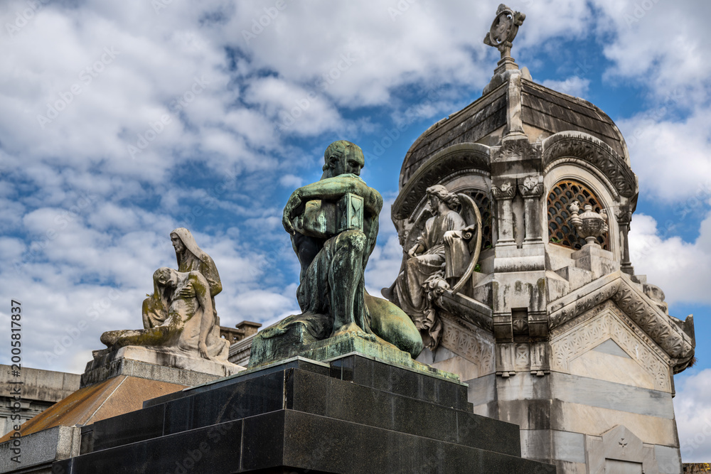 Fototapeta premium Cementerio de la Recoleta en Buenos Aires, Argentina