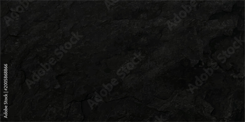 Fényképezés An abstract, enigmatic, and textured black slate background