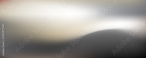 Abstract Soft Gradient Background with Smooth Grey and Beige Flowing Waves