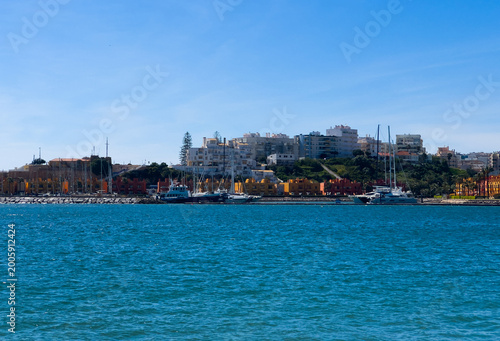  touristic city Portimao in the Algarve Portugal