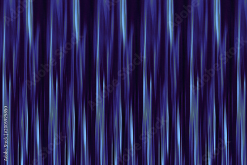 Vibrant Blue Abstract Vertical Light Streaks with Neon Glow Effects
